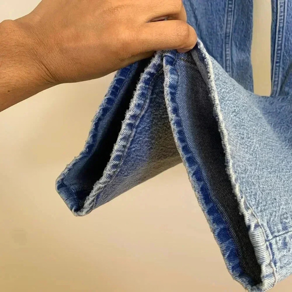 Abercrombie & Fitch Blue Straight Leg Jeans - Picture 11 of 16